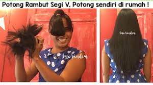 89 model rambut segi panjang 2015 2018. Cara Potong Rambut Segi V Di Rumah Youtube