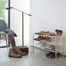 This simply designed shoe rack by yamazaki is stackable to ensure maximum capacity and expandable for easy use. Pin On Dorm Room Inspiration