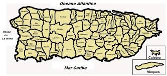 Mapa De Puerto Rico Con Los Pueblos En Colores Mapa De Los Pueblos De Puerto Rico Mapa De Puerto Rico Puerto Rico Fotos De Puerto Rico