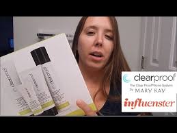 30 Days Using Mary Kay Clear Proof Acne System Youtube