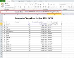 Setelah rumus if tunggal, ganda, dan bertingkat, sebenarnya masih ada lagi rumus lainnya. Kumpulan Rumus If Pada Microsoft Excel Lengkap Dengan Contohnya Update Informasi Menarik