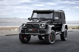 The Mercedes Benz G500 4x4 To The Power Of Two Is Taken To The Power Of Brabus