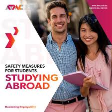 Are You Soon To Move Abroad For Higher Studies Keep Few Safety Measures In Mind Read More Atmc Australia Melbou Student Studying Student Study Abroad