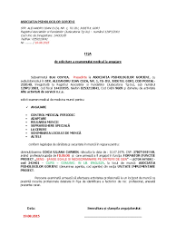 Consultatii, asistenta si reprezentare juridica in litigii si conflicte de munca. Solicitare Examen Medical La Angajare1