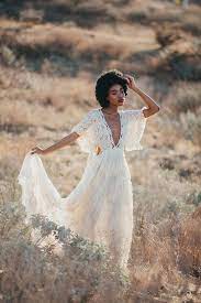 Desert Dreams Sustainable Bohemian Bridal Photos Desert Wedding Dress Romantic Bohemian Wedding Dresses Bohemian Wedding Dresses