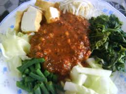 Kuah kacang yang masih belum kembang sepenuhnya. Resepi Kuah Pecal Simple