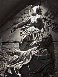 Sculpture At Mont Saint Michel France Statue Sculpture Art Art