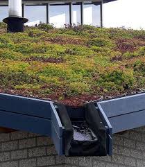 Image Result For How To Make A Green Roof Garbage Shelter Flachdach Begrunung Dachbegrunung Grune Architektur