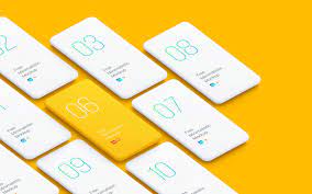 Freebies P 3 Animated Mockups Ui Kits Tools On Behance