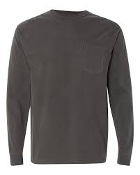 Comfort Colors 4410 Long Sleeve Pocket T Shirt