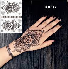 We are a henna tattoo shop located on st. Bh 17 Hand Drawing Mandala Black Henna Temporary Tattoo Body Stickers Henna Temporary Tattoosblack Henna Temporary Tattoo Aliexpress