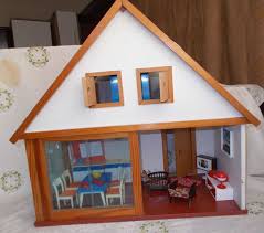 Vero Puppenhaus Mobel Vero 2 Etagen Schiebeturen Plexiglas Kuche Schlafzimmer Puppenhaus Puppenstube Schiebe Tur