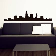 Maybe you would like to learn more about one of these? Cleveland Skyline Wall Decal Vinyl Sticker 46 By Urbandecal 39 00 I Should Paint This In The Basement Fa Vinyl Wall Decals Wall Vinyl Decor Wall Decals