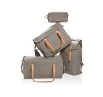 Duurzame Canvas Laptoptas PVC Vrij, Grijs