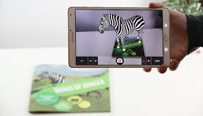 3d models appear when the user points with the camera to the alphabet card. Augmented Reality Learning App For Kids Edtechreview Etr