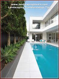 Guide To Help Landscape Your Garden Landscaping Lovers Pool Houses Backyard Pool Swimming Pools Backyard