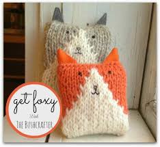 Fox Knitting Patterns In The Loop Knitting