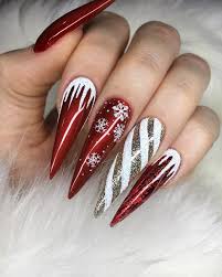 Looking For For Inspiration For Christmas Pictures Browse Around This Site For Perfect X Mas Inspiration Red Christmas Nails Christmas Nail Designs Xmas Nails