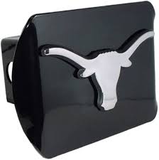 Amazon.com: UTX University of Texas Chrome Longhorn Black Hitch Cover :  Sports & Outdoors