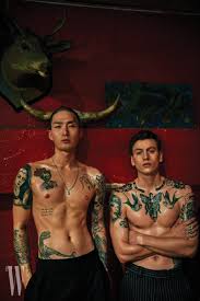 korean model asian male model male models tattoo korean model