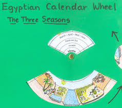 Egyptian Calendar Wheel Egyptian Calendar Ancient Egyptian