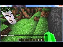 How To Set Nick Name In Minecraft Multiplayer Youtube
