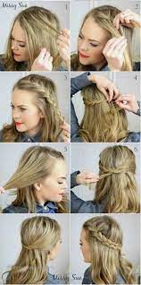 Cute And Easy Hairstyle Tutorials 45 Cute And Easy Hairstyle Tutorials 45 Http Www Fashionhai Medium Hair Styles Medium Length Hair Styles Easy Hairstyles