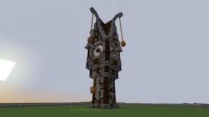 Steampunk Clock Tower Minecraft Project Steampunk Clock Minecraft Projects Clock Tower