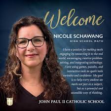 Meet Our New High School Assistant Principal: Tabatha Reeves! We're excited  to welcome Mrs. Tabatha Reeves to the JPII family as our new Assistant  Principal for High School! With over 20 years