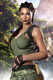 Sheva Alomar, Jungle Hunt 3D Render, Digital Art by tanaka13200