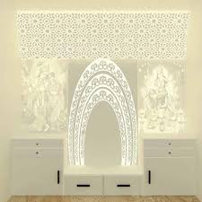 Indoor White Designer Marble Corian Temple For Worship Rs 1200 Square Feet Id 21009882133