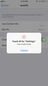 Open settings on your iphone; View Saved Passwords And Credit Cards In Iphone Running Ios 12