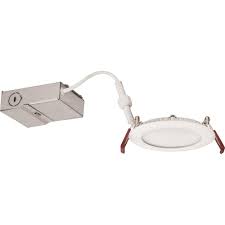 Recessed lighting comes in two main styles: Lithonia Lighting 6 In White Integrated Led Recessed Kit 6jbk Rd 30k 90cri Mw M6 The Home Depot Lithonia Lighting Lithonia Downlights