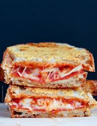 Parmesan Pepperoni Pizza Grilled Cheese Skinny Mom Where Moms Get The Skinny On Healthy Living Pizza Grilled Cheese Recipes Food