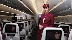 Qatar Airways Has Launched The World S Longest Nonstop Flight Between Doha And Auckland Cnn Looks At The Qatar Airways Cabin Crew Qatar Airways Long Flights