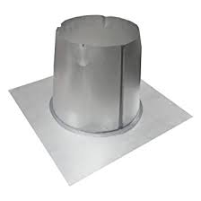 A roof is the top covering of a building, including all materials and constructions necessary to support it on the walls of the building or on uprights, providing protection against rain, snow, sunlight, extremes of temperature, and wind. Duravent 8dt Ff 8 Duratech Class A Chimney Pipe Double Wall Flat Roof Flash Stainless Steel Ducting Components Amazon Com Industrial Scientific