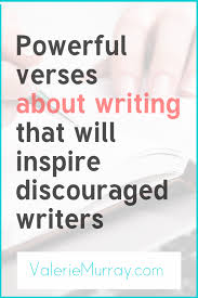 For example, if you quote the first book of john, chapter 1, verse 19, from the new international version, you write: Powerful Bible Verses About Writing That Will Inspire You Valerie Murray