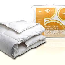 It's finer and lighter than duck down or the best goose down comes from hungary, poland and canada. Canadian Down Feather Company White Goose Feather Comforter Overstock 11413796
