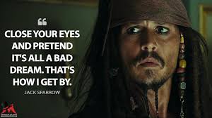 Crazy people don't know they're crazy. Jack Sparrow Quotes Magicalquote