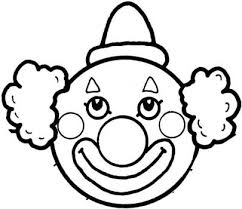 This picture is of clown. Clown S Face Coloring Page Supercoloring Com Clown Faces Scary Clown Drawing Coloring Pages