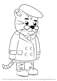 Free shipping on orders over $25 shipped by amazon. Learn How To Draw Grandpere Tiger From Daniel Tiger S Neighborhood Daniel Tiger S Neighborhood Step By Step Drawing Tutorials