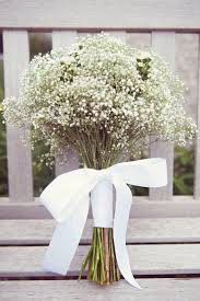 Babies Breath Bouquet With White Asters Wedding Bouquets Babys Breath Bouquet