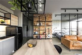 The better the design is, the more the. Small Living Room Ideas Brick Wall Wooden Kitchen Island Brown Velvet Sofa Glass D Living Room Decor Brown Couch Living Room Decor Apartment Small Living Rooms