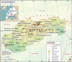 Navigate slovakia map, slovakia country map, satellite images of slovakia, slovakia largest cities map, political map of slovakia, driving directions and traffic maps. Slovakia Map Map Of Slovakia