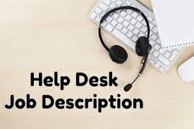 Includes help desk job summary, duties & responsibilities, requirements & qualifications. Help Desk Job Description