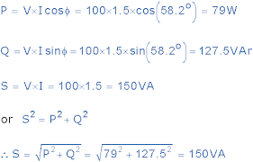Not every device lists this in the same way. Power Triangle And Power Factor In Ac Circuits