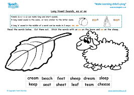 Long Vowel Sounds Ea Or Ee Tmk Education