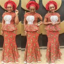 Stylish ankara blouse with trousers for classy ladies. Latest Aso Ebi Styles Mercy Aigbe Amillionstyles Acceleratetv