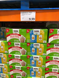 Includes 3 lemon scent,and 2 fresh scent tubs. Kirkland Antiseptic Wipes