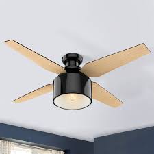 A ceiling fan with remote and wall controls will offer the benefits of both. Hugger Flush Mount Ceiling Fans Destination Lighting